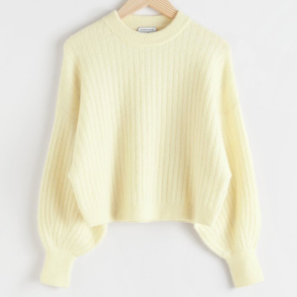 &Other stories Alpaca Blend Knit Sweater